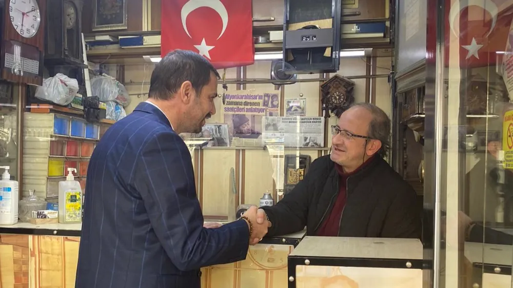 Belediye Başkan Adayı Alper Yağcı'dan Afyon Esnafına Ziyaret