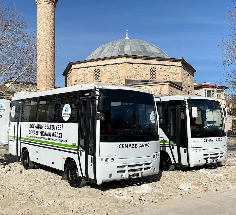 Bolvadin'e Hayırseverlerden Cenaze Hizmetlerine Destek