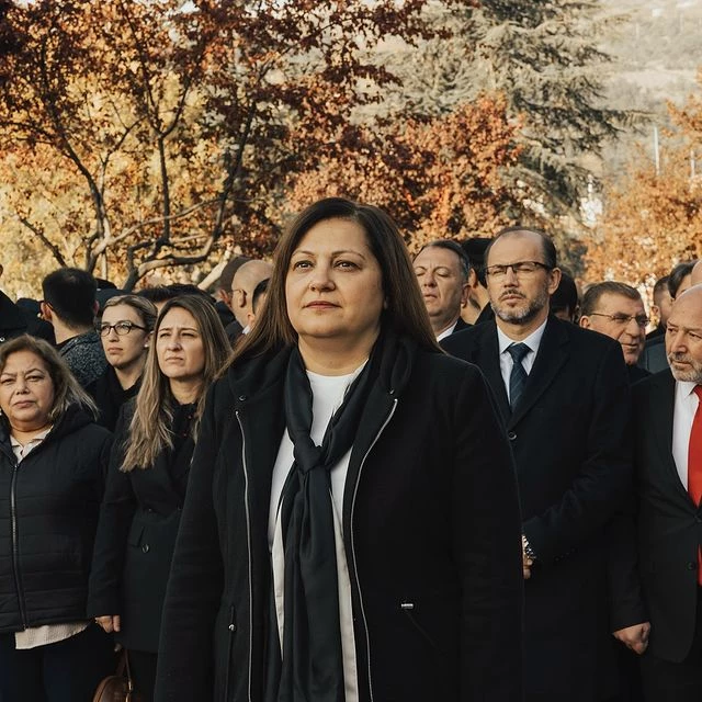 Büyük Önder Mustafa Kemal Atatürk, Kocatepe Parkı'nda Anıldı