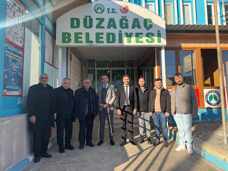 Düzağaç'ın Yeni Belediye Başkanı'na Anlamlı Ziyaret