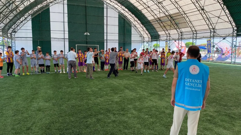 Yaz Kur'an Kursları Arası Futbol Turnuvası Başladı